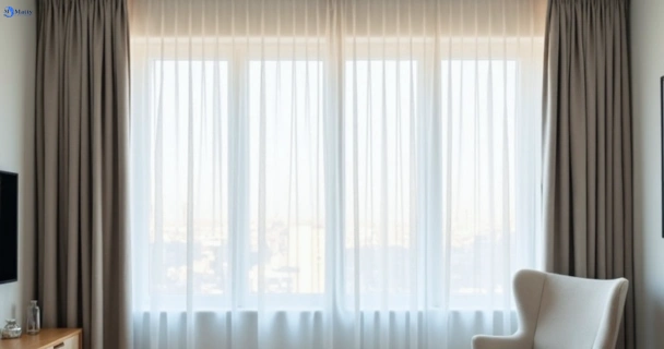Restored vibrant drapes in morayfield QLD after Matty Curtain Cleaning